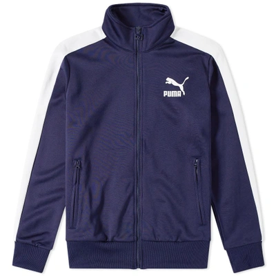 Puma Archive T7 Track Jacket In Blue