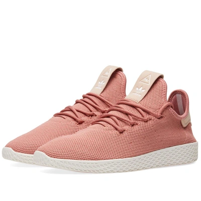 Adidas Originals Pharrell Williams Tennis Hu Sneakers In Pink - Pink