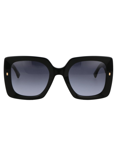 Dsquared2 Eyewear Rectangular Frame Sunglasses In Multi