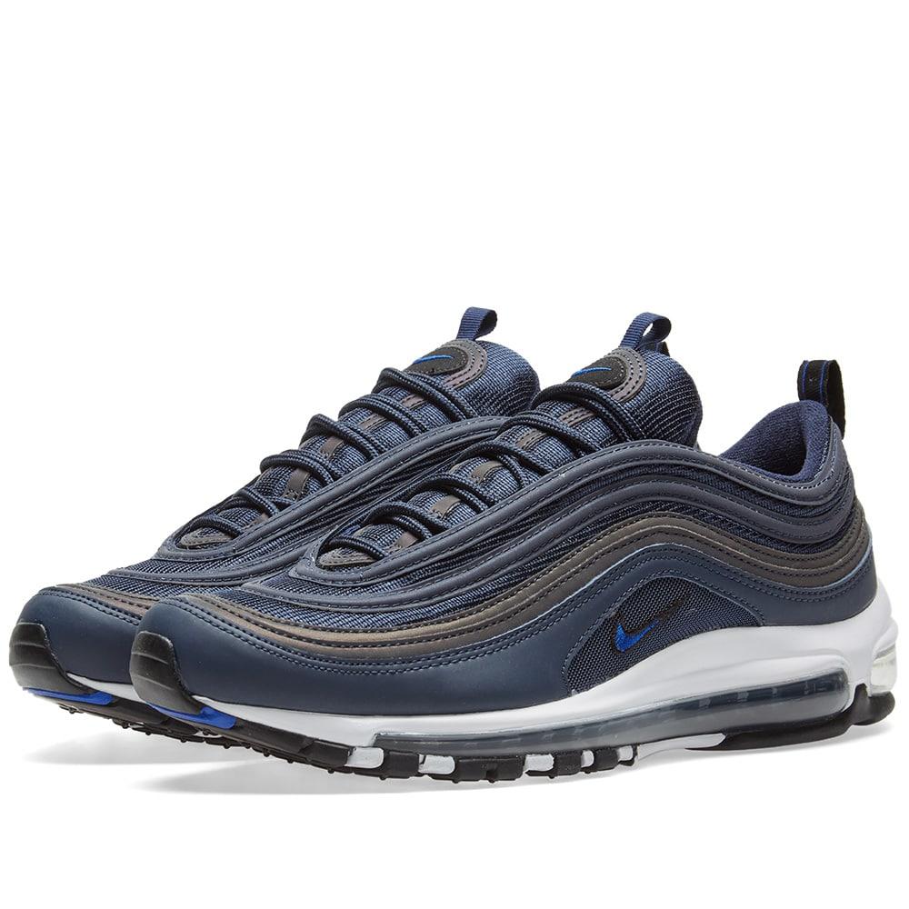 blue and gray air max 97