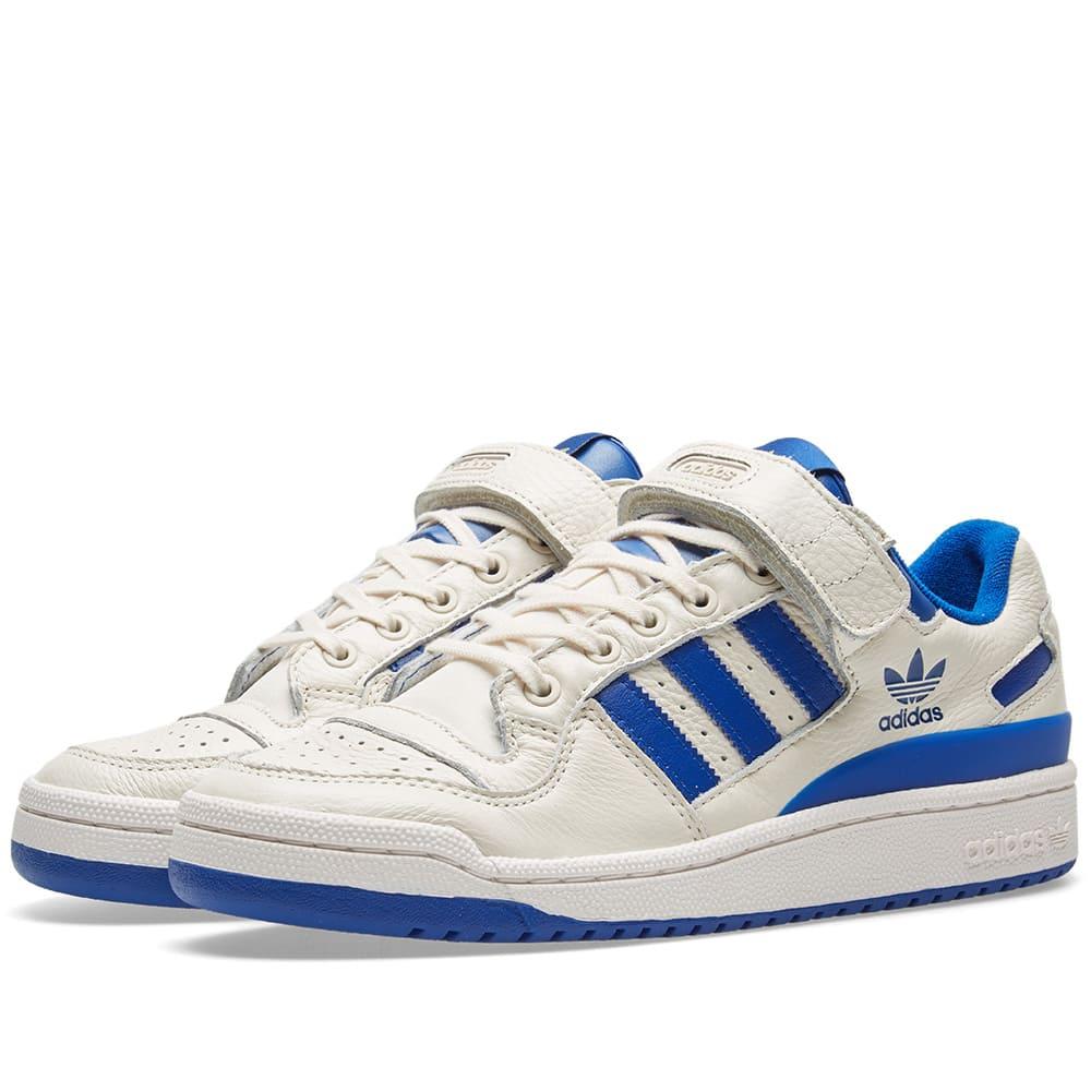 adidas forum low bleu