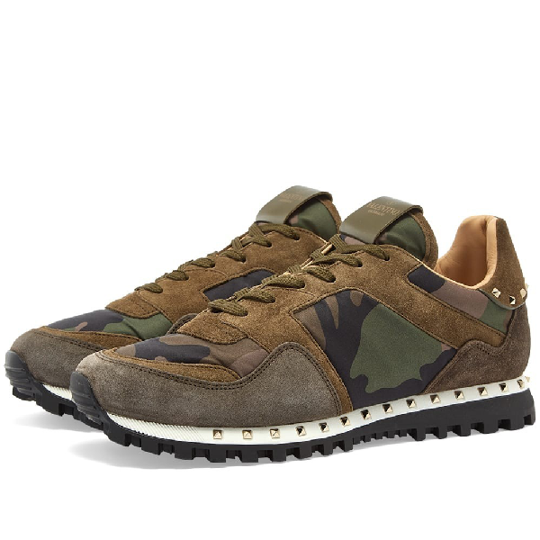 valentino green trainers