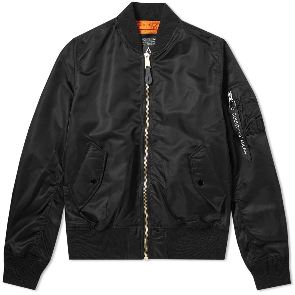 Marcelo Burlon County of Milan × Alpha Marcelo Burlon County Of Milan Flags Alpha nylon bomber