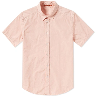 Barena Venezia Barena Giora Short Sleeve Shirt In Pink