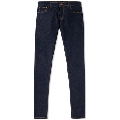 Nudie Jeans Nudie Tight Long John Jean In Blue
