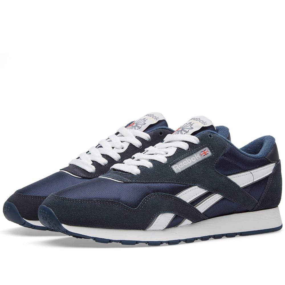 reebok classic nylon og blue