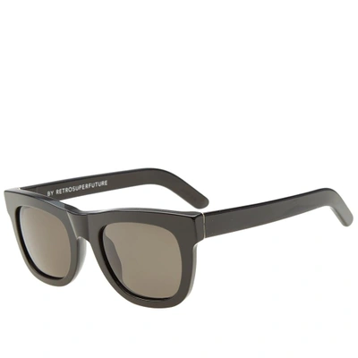 Super By Retrofuture Ciccio Sunglasses In Black