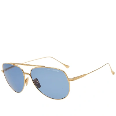 Dita Flight.004 Sunglasses In Gold