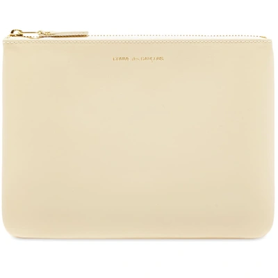 Comme Des Garçons Comme Des Garcons Sa5100 Classic Wallet In White