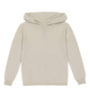 Rick Owens Kids' Wool Hoodie In Off White