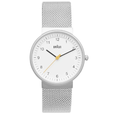 Braun Bn0031 Watch In Silver