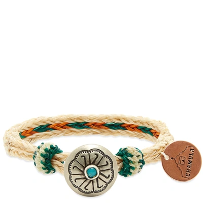 Chamula Turquoise Concho Bracelet In Neutrals