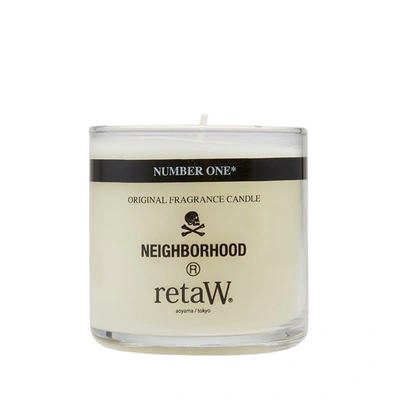 Neighborhood X Retaw Number One Candle In N/a