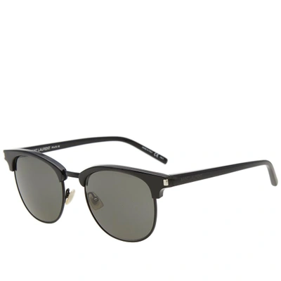 Saint Laurent Sl 108 Sunglasses In Black