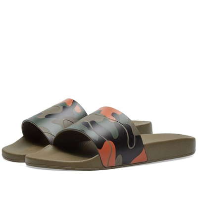 Valentino Garavani Valentino Camo Slide In Green