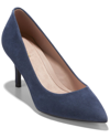 Cole Haan The Go-to Park Suede Pump In Blue