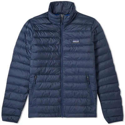 Patagonia Down Sweater Jacket In Blue