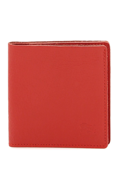 Il Bisonte Bifold Wallet In Red