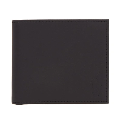 Polo Ralph Lauren Billfold Wallet In Black