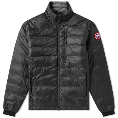 Canada Goose Lodge Jacket In Black