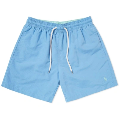 Polo Ralph Lauren Classic Traveller Swim Short In Blue