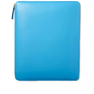 Comme Des Garçons Comme Des Garcons Sa0203 Ipad Wallet In Blue