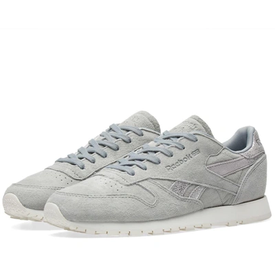 Reebok Classic Leather Shimmer W In Grey