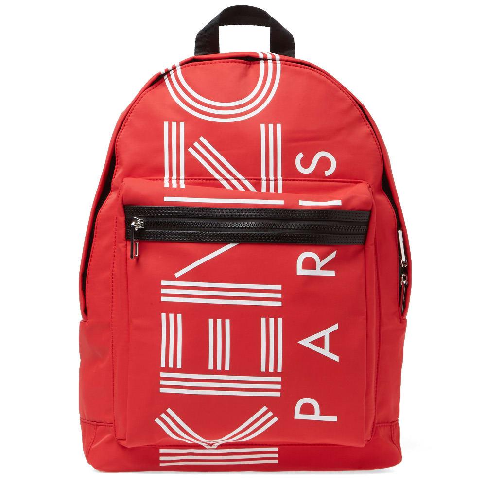 kenzo backpack red