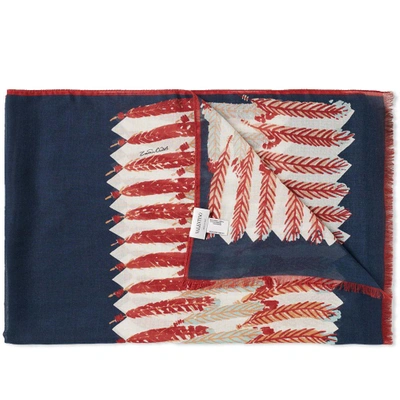VALENTINO VALENTINO ZANDRA RHODES PRINT SCARF PU0EC058ZAF-ZA470