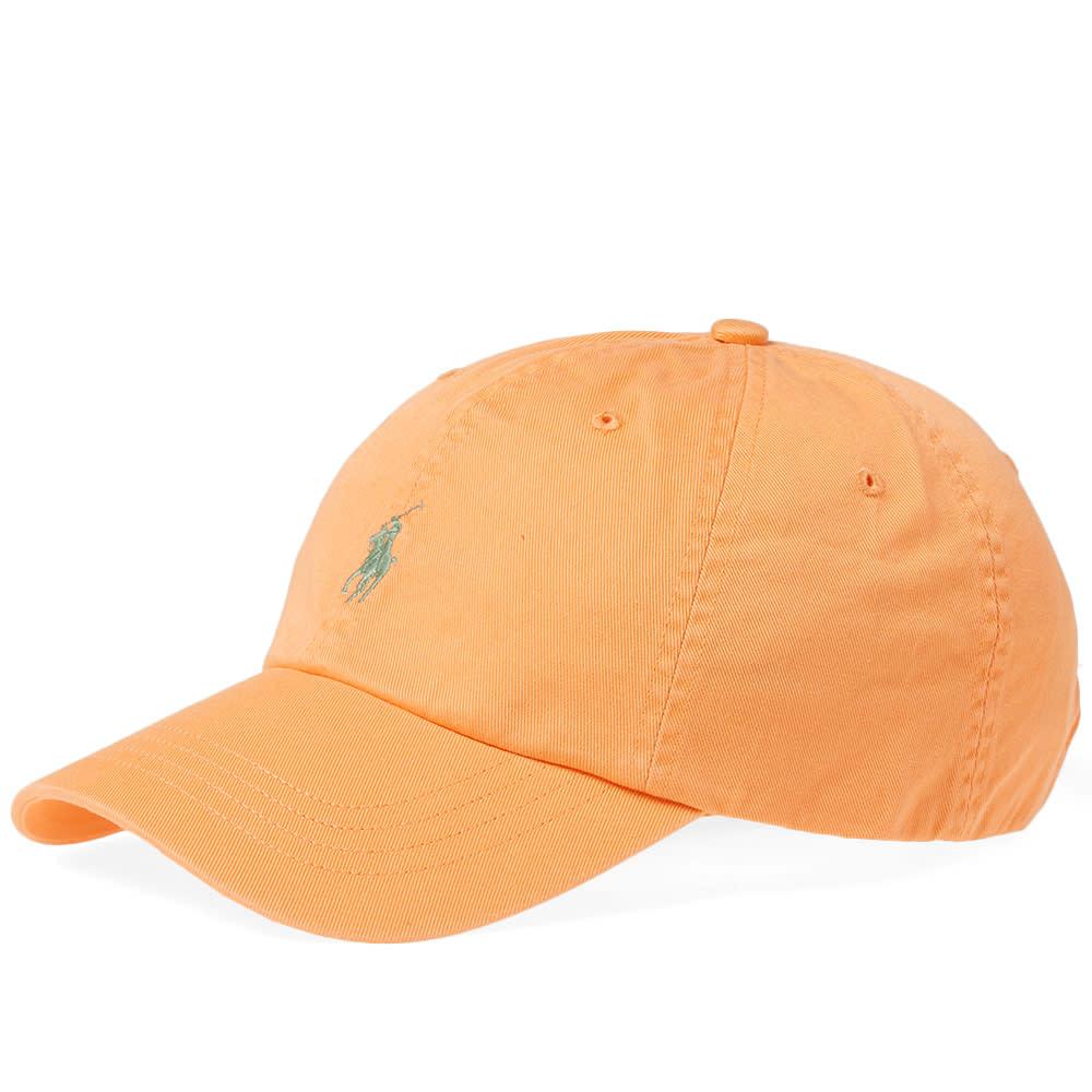 peach polo hat