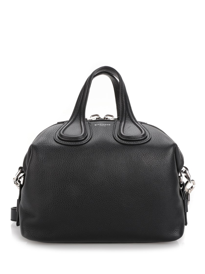 Givenchy Nightingale Small Leather Bag In Black ModeSens