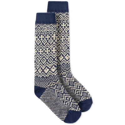 Wigwam Rorvik Sock In Blue