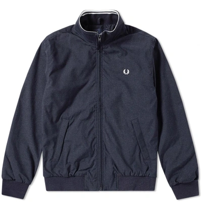 Fred Perry Brentham Jacket In Blue