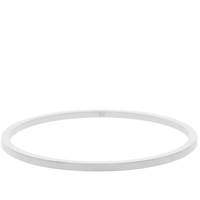 Minimalux Sterling Silver Round Bangle