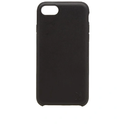 Bang & Olufsen Leather Iphone 7 Plus Case In Black