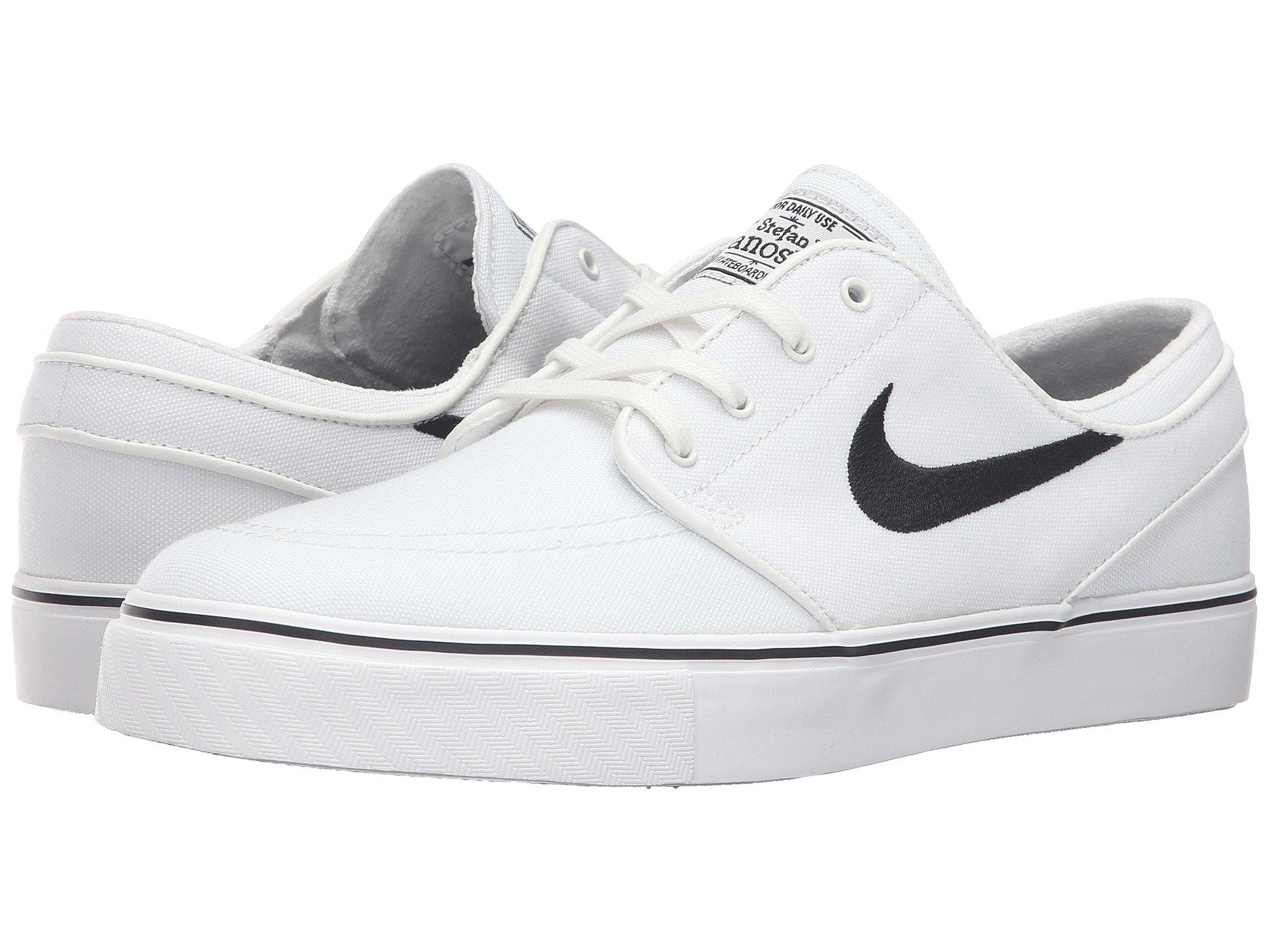 nike sb zoom janoski summit white canvas skate shoes