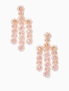 Kate Spade The Bead Goes On Statement Earrings In Blush