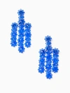 Kate Spade The Bead Goes On Statement Earrings In Blue