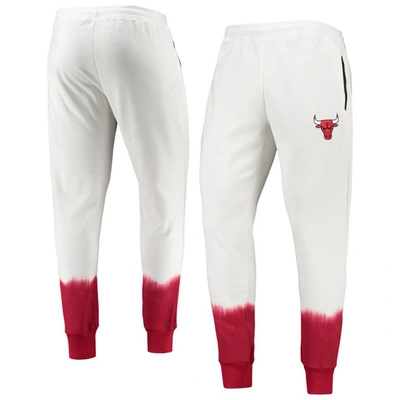 Fisll Oatmeal Chicago Bulls Double Dribble Tie-dye Fleece Jogger Pants