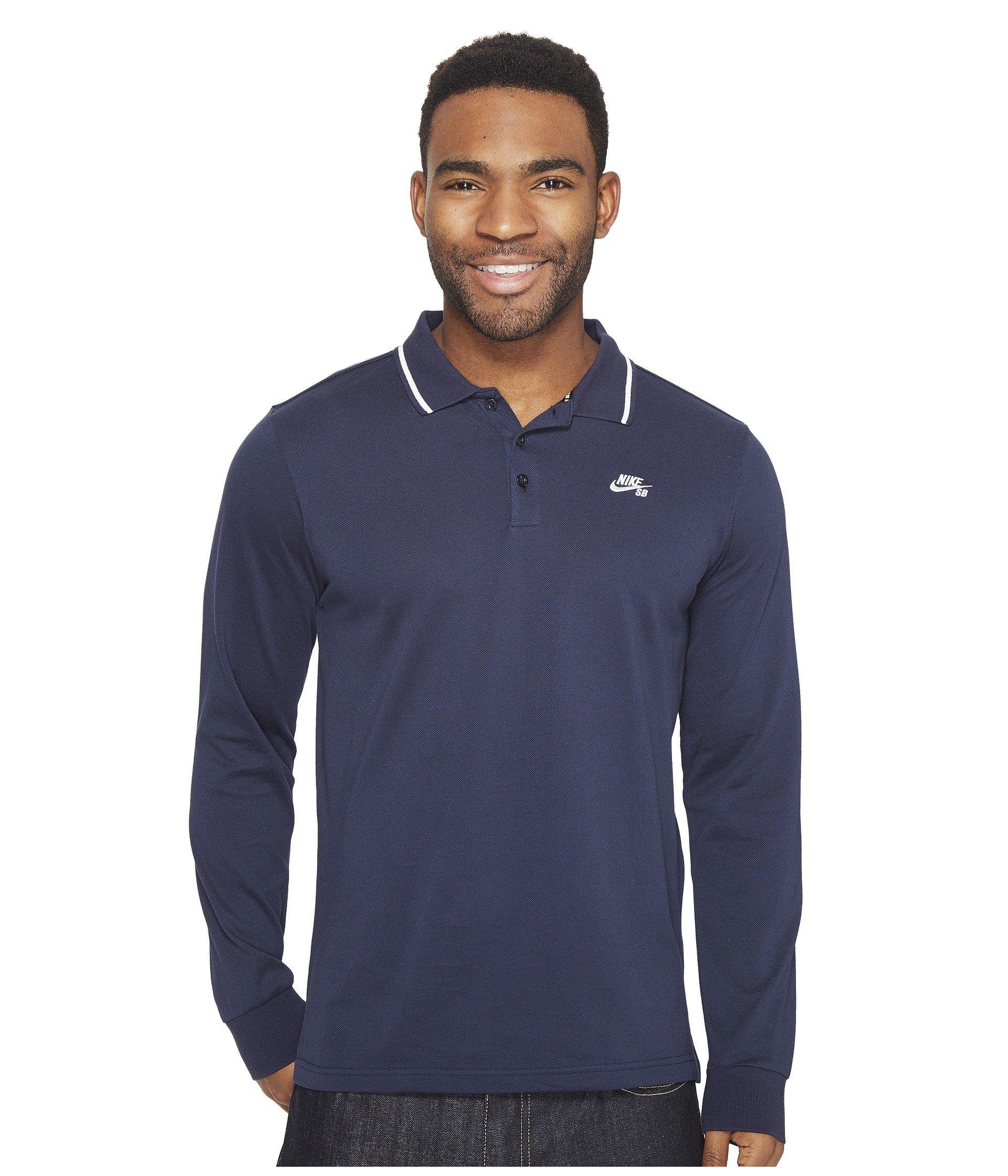 nike sb polo long sleeve