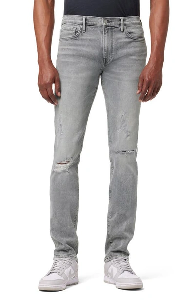Joe's The Asher Ripped Slim Fit Jeans In Timber