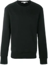 Stella Mccartney Black Cotton Sweatshirt