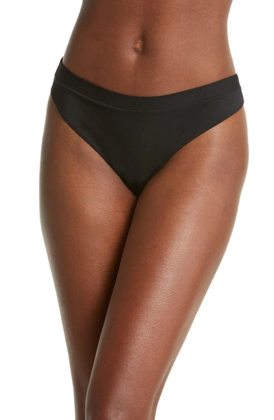 Meundies Feelfree Thong In Black