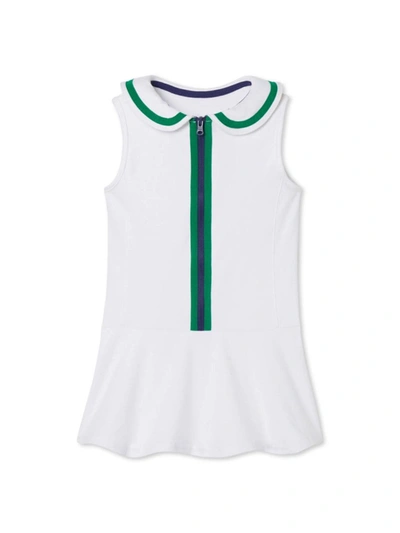 Classic Prep Kids' Little Girl's & Girl's Vivian Tennis Performance Dress In Bright White