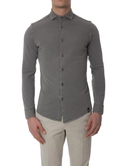 Drumohr Polo Shirt  In Gray