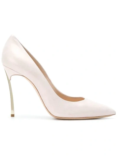 Casadei Pointed Toe Pumps In Pink