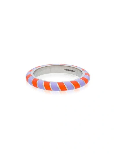 Alice Cicolini 14k White Gold Memphis Candy Band - Multicolour