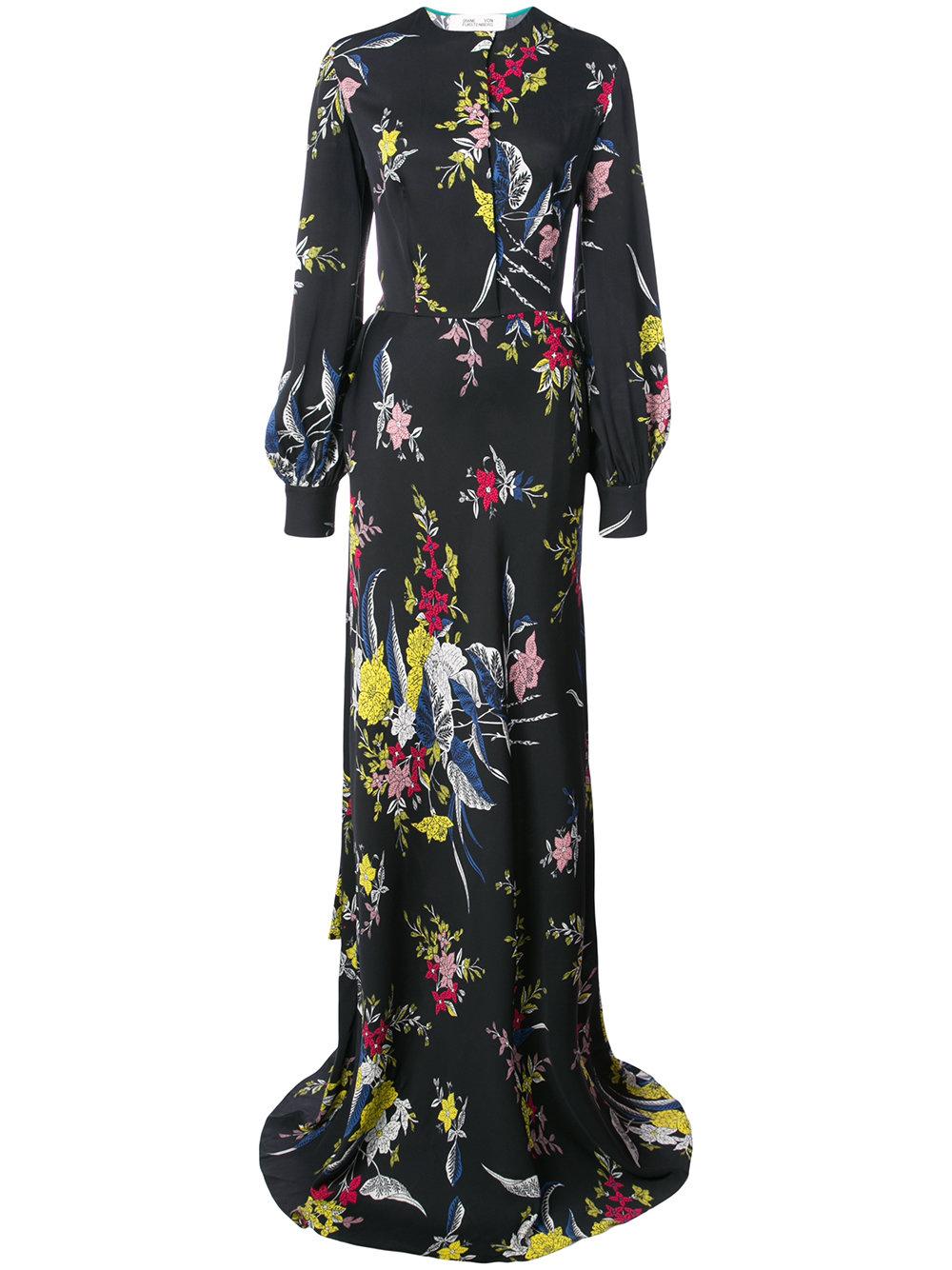 dvf floral maxi dress