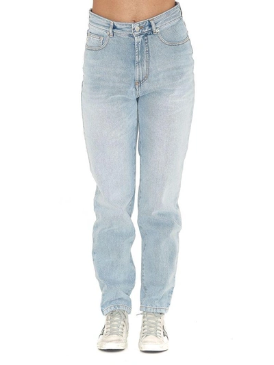 Fiorucci Tara Tapered Jeans In Blue