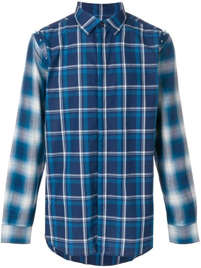 Givenchy Contrast Check Shirt